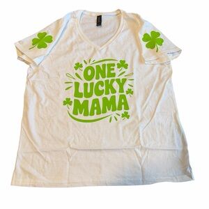 One Lucky Mama St. Patty’s Day Custom Made Shirts - Personalized & All Sizes